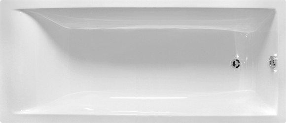 Ванна из искусственного камня Astra-Form Нейт 180х80, белая