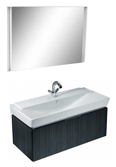 Мебель для ванной Jacob Delafon Reve 120 серый ясень, 1 ящик