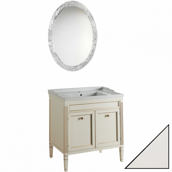 Мебель для ванной Caprigo Albion Promo 80 bianco-grigio