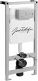 Унитаз подвесной Jacob Delafon Presquile E4440 + Инсталляция Jacob Delafon E5504-NF + Кнопка смыва
