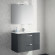 Мебель для ванной Jacob Delafon Ola 80 серый антрацит