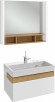 Мебель для ванной Jacob Delafon Terrace 80 белый лак