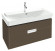 Мебель для ванной Jacob Delafon Reve 100 светло-коричневая, 2 ящика