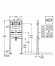 Система инсталляции Grohe Rapid SL 38546000 для раковины и смесителя