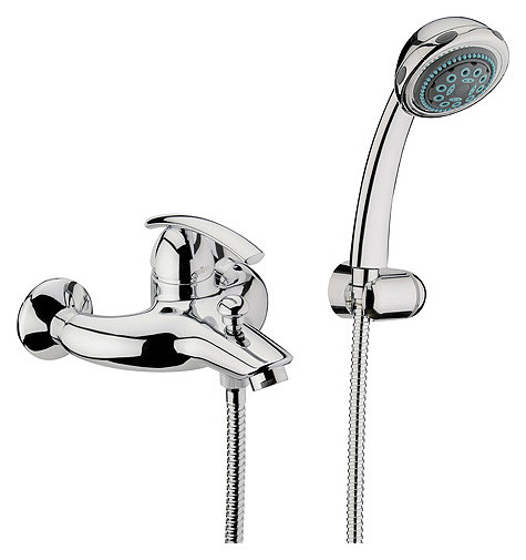 Смеситель Webert Morbido MO850101015 хром для ванны с душем