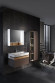 Мебель для ванной Jacob Delafon Terrace 80 коричневый лак