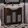 Мебель для ванной Opadiris Тибет 85 стекло, орех антик